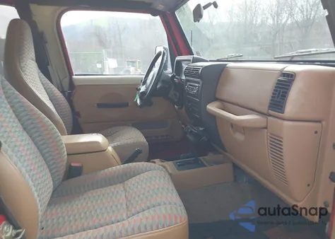 1997 Jeep Wrangler Sport from USA, damaged, VIN 1J4FY19S0VP500715